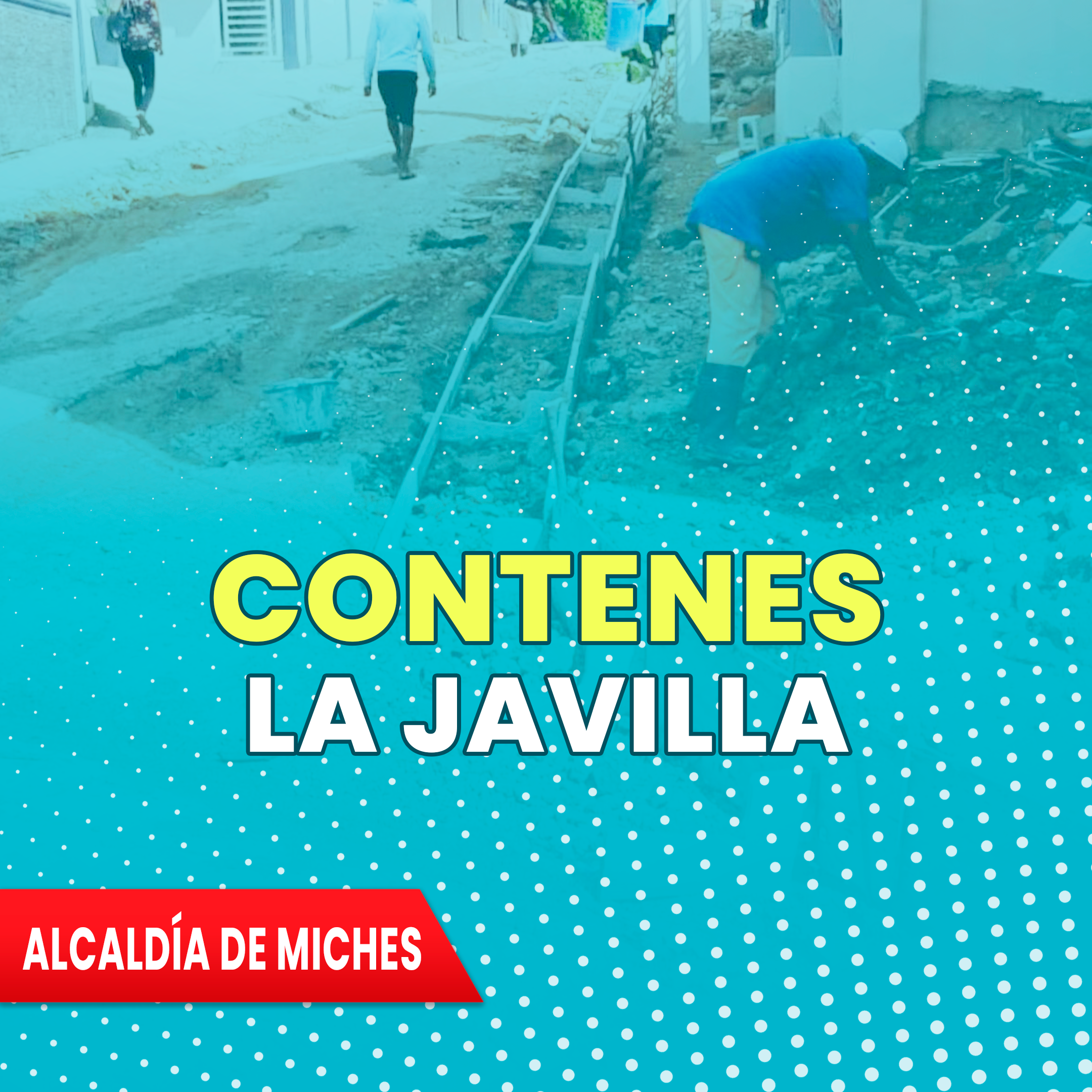 MÁS ACERAS Y CONTENES
